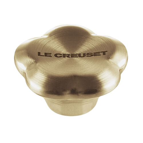 Le Creuset Flower Knob 4.5cm - Light Gold